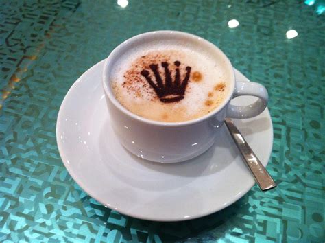 rolex cappuccino|rolex coffee table.